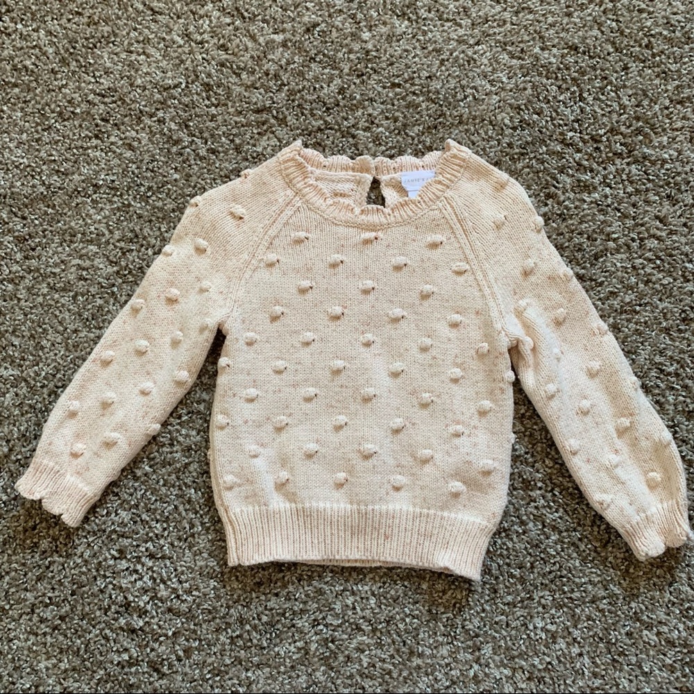 ❌SOLD❌ Jamie Kay Dotty Knit - Apricot Fleck